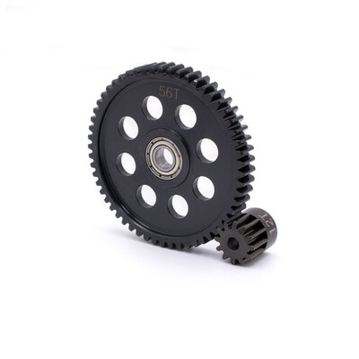 KYX Axial RR10 Bomber HD Gearbox Transmission Spur Gear w/ Pinion Gear(56T/15T)