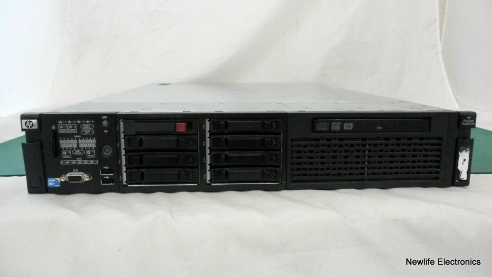 HP 494329-B21 ProLiant DL380 G6 Server (2 x 2.26HGHz CPU's/36GB RAM/300GB Drive) - Image 2 of 4