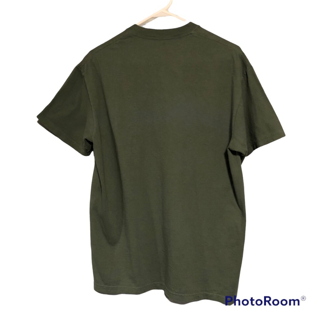 Life is Crap Graphic T Shirt Hunter Green Mens Medium eBay