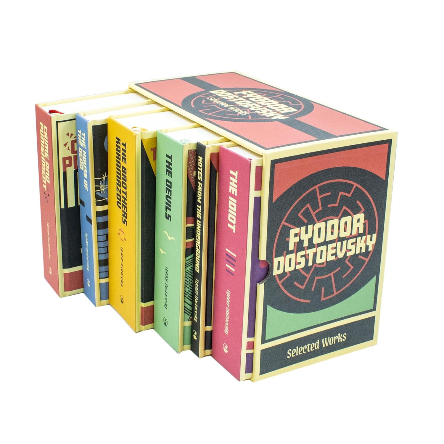 Complete Collection of Fyodor Dostoevsky 6 Hardback Books Box Set: Crime and Pun - Image 12