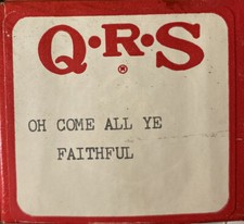 Adeste Fidelis (Oh Come All Ye Faithful) #1555 - Player Piano Roll by QRS