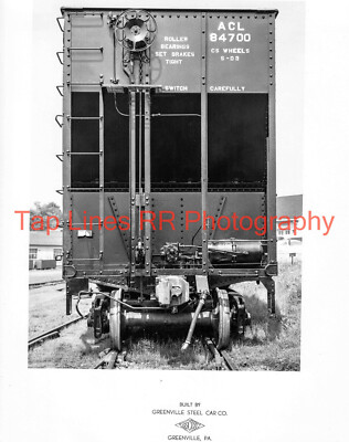 Atlantic Coast Line 84700-1 Wood Chip Greenville Steel Car Co. NEU 8x10 FOTO