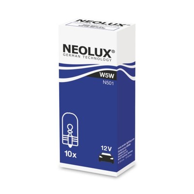 Glühlampe Sekundär NEOLUX W5W 12V, 5W, 10 Stück [W]