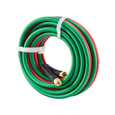 15FT 1/4in Welding Twin Hose T-Grade 300PSI Color-Coded System