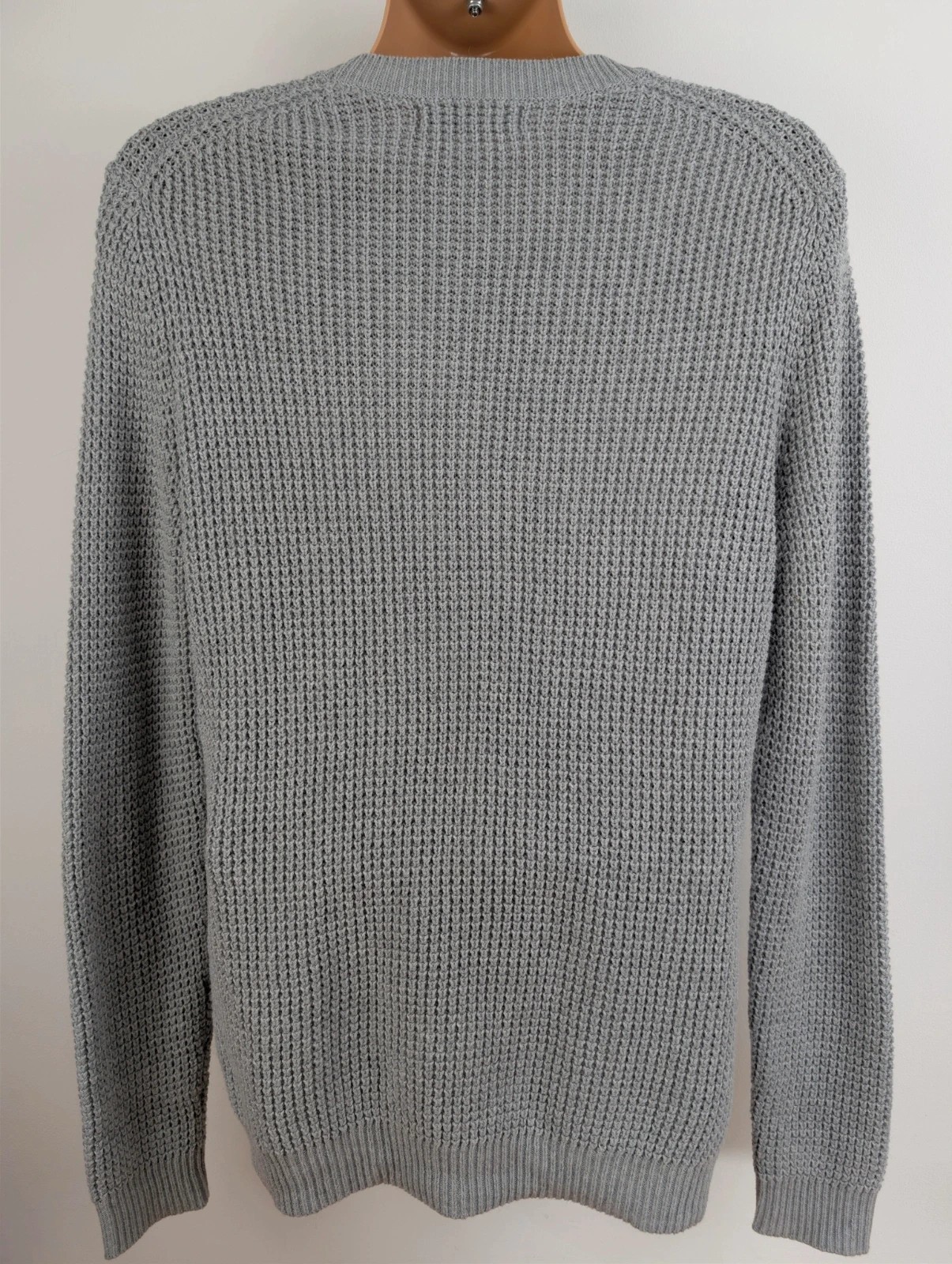 Men's Nigel Hall jumper Alpaca blend knitted crew neck. Medium. DN3972 image 7