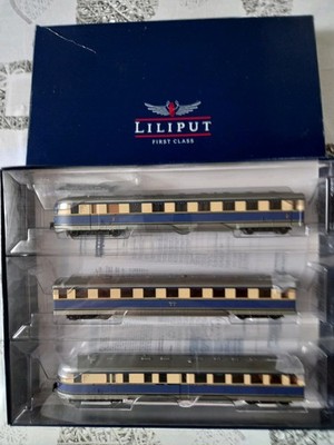 HO Triebwagen von Liliput SVD 137 der DRB 3 teilig in OVP,Art-Nr:L112603