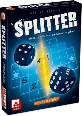 Nsv - 4122 - Splitter - Würfelspiel