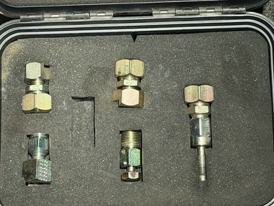 #ad Brand New Sealweld Flow Wolf Valve Lubrication Adaptor Kit High Pressure 5pc Kit $995.00