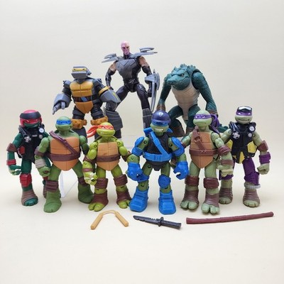 Teenage Mutant Ninja Turtles TMNT (Nickelodeon 2013) Lot of 9 Figures SHREDDER