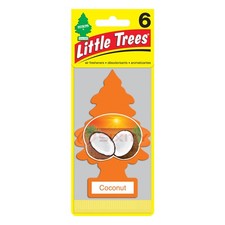 Little Trees Coconut Hanging Air Freshener Scent Home Car 6-12-24-48-96-144 pc