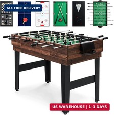 Best Choice Products 2x4ft Combo Game Table Set for Home, Game Room, Friends F
