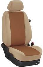 BMW 1er E81 / E87 Ma� Sitzbez�ge Schonbez�ge R�cksitz: Mokka/beige