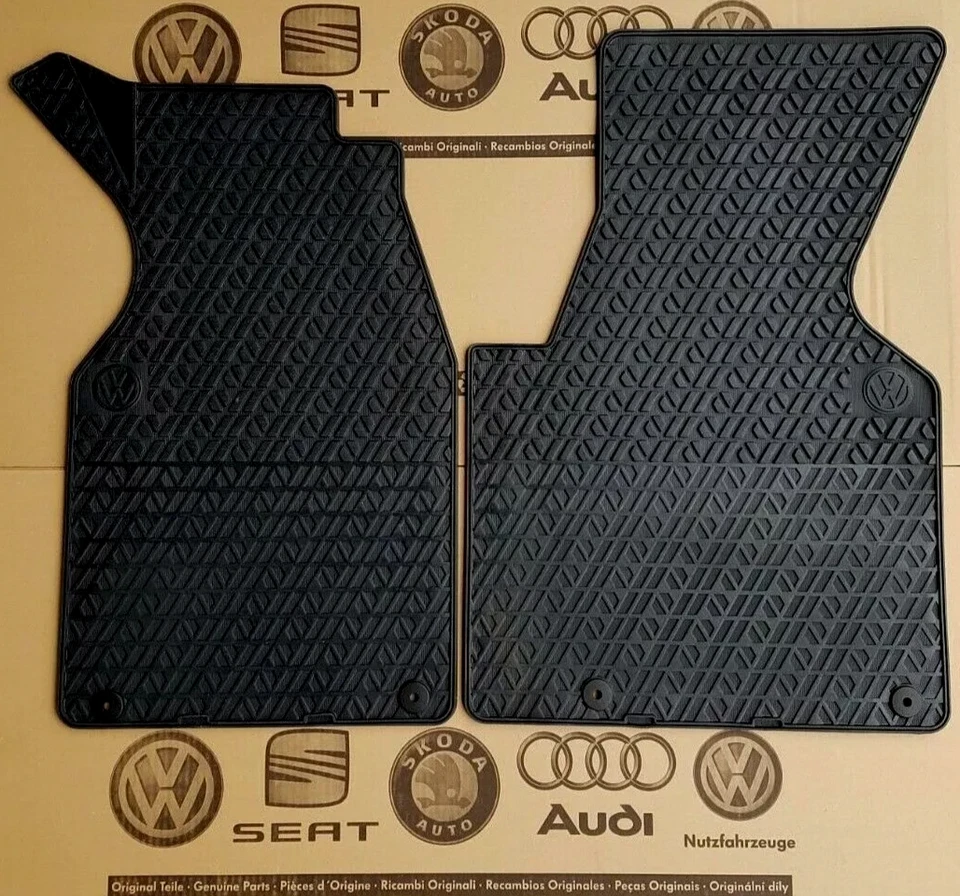 original VW Bus T4 Fußmatten Gummimatten 1991-2003 Transporter floor rubber mats
