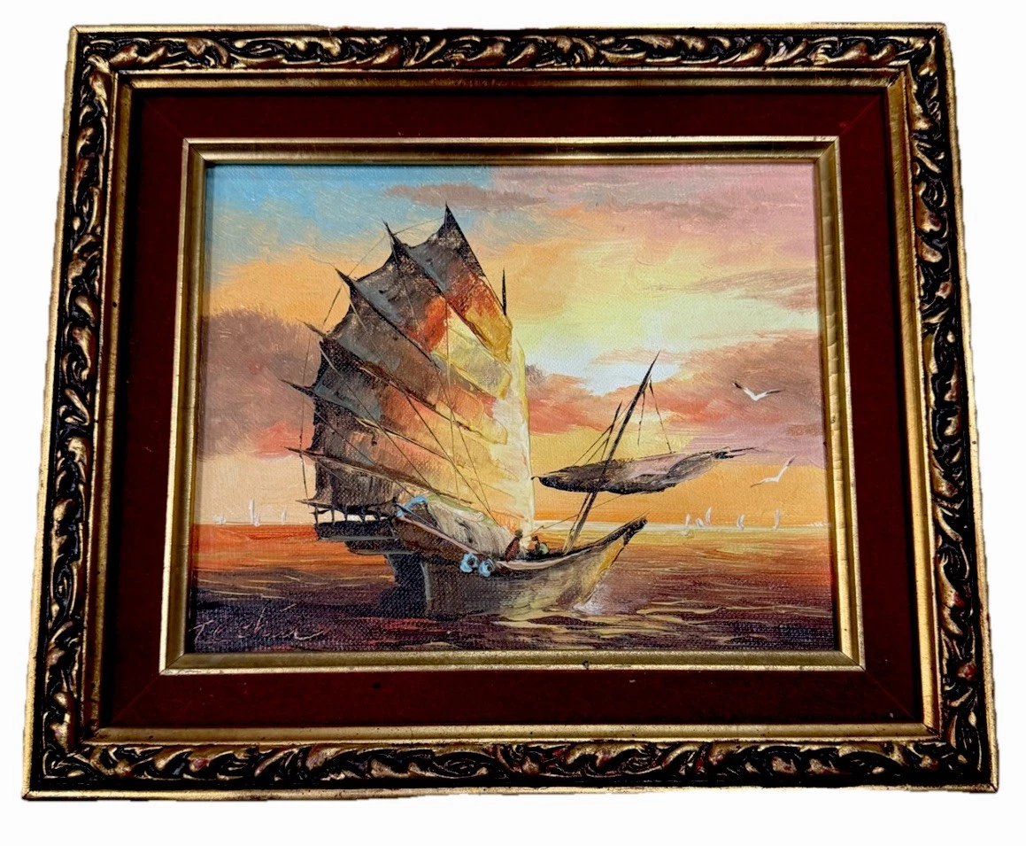 黄金古风中国画作、画卷| eBay