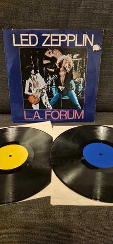 Led Zepplin - FAN CLUB RECORD ( USED ) The Rolling Stones - Pink Floyd