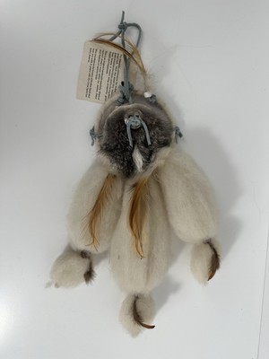 Handmade Indian Native American Mandella w/original Tag Dream Catcher 