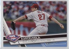 2017 Topps Father's Day Powder Blue 44/50 Aaron Nola #340 k4s