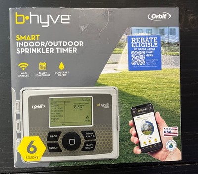 Orbit 57946 B-hyve Indoor/outdoor 6 Station WiFi Sprinkler System Controller
