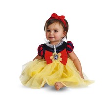 Disney Snow White Deluxe Baby Infant Costume Size 12-18 Months