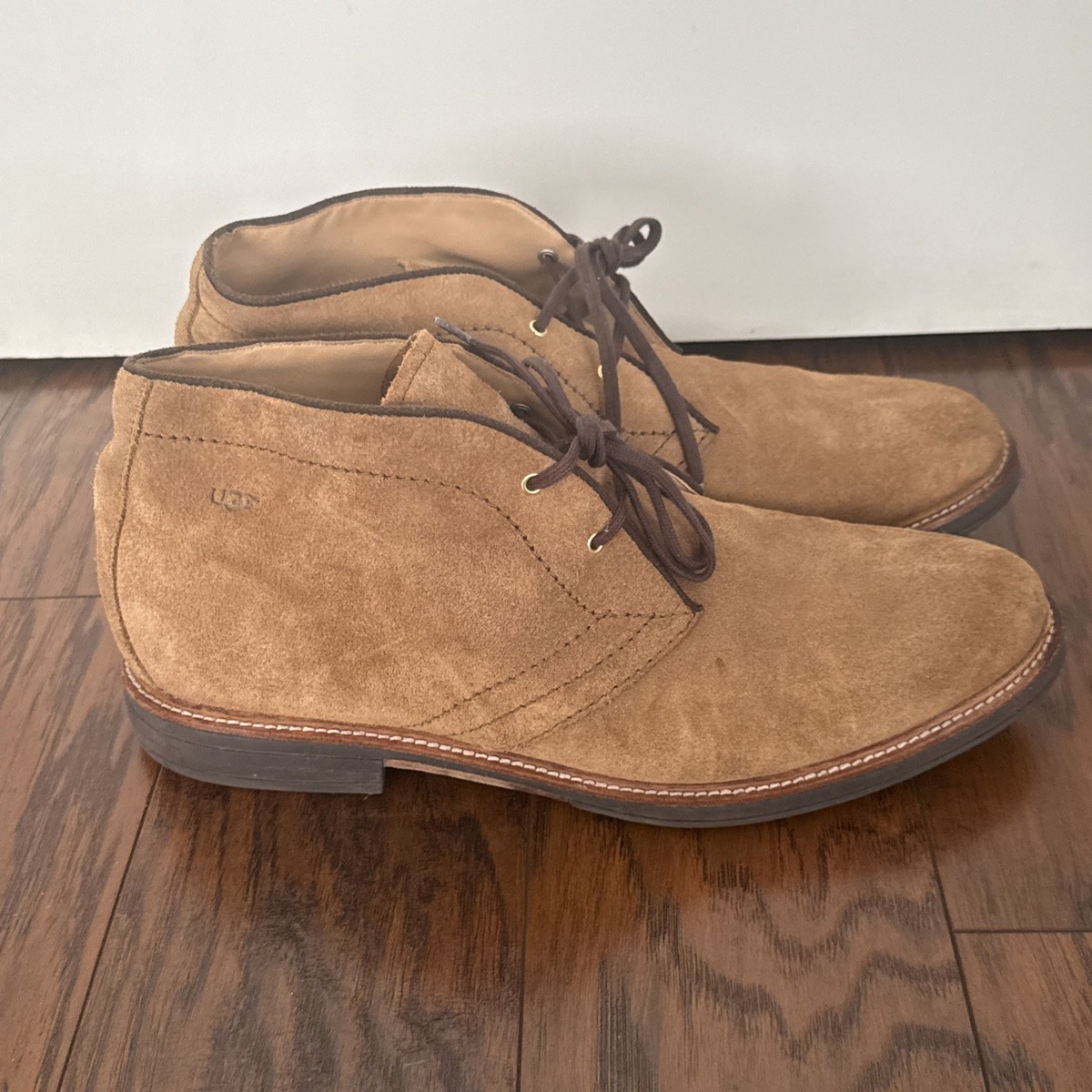 UGG Men’s Dagmann Chukka Boots in Tan Suede Size 12 UGG® Chukka Lug (Men) - Chestnut – The Heel Shoe Fitters main image 4