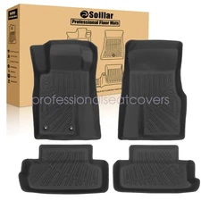 Fits 2004-2014 Ford Mustang TPE 1st+2nd Row Floor Mats Liner Set Waterproof 4X