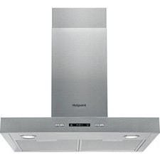 Hotpoint PHBS6.7FLLIX -  60cm T-Box Style Cooker Hood - Super Silent, Stainless
