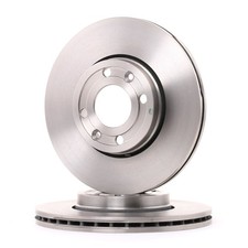 2x BREMBO Disque de frein Avant pour RENAULT Clio III 3/5 portes (BR0/1, CR0/1)