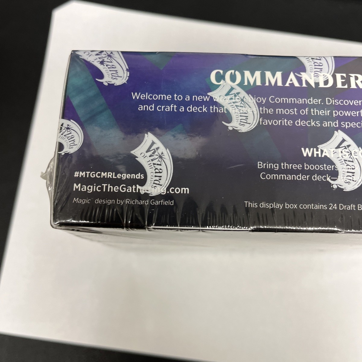 Commander Legends Booster Box Draft Boosters Sealed