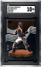 2023 Panini Chronicles #28 Ethan Salas Magnitude SGC 10 Gem Mint Blue /50