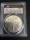 2024-(P) Silver American Eagle &1-PCGS MS69-Star Privy- Damstra Label #0039