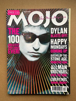 BOB DYLAN MOJO #109 MAGAZINE DEC 2002 BOB DYLAN COVER WITH MORE INSIDE UK