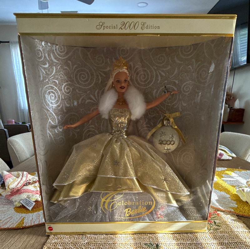Mattel Celebration Barbie 2000 Collector Edition Fashion Doll in Box