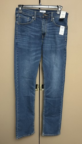 Jeans uomo Denizen 232 Levi’s blu taglia 32x34 slim taglio dritto NUOVO etichetta è sbagliata