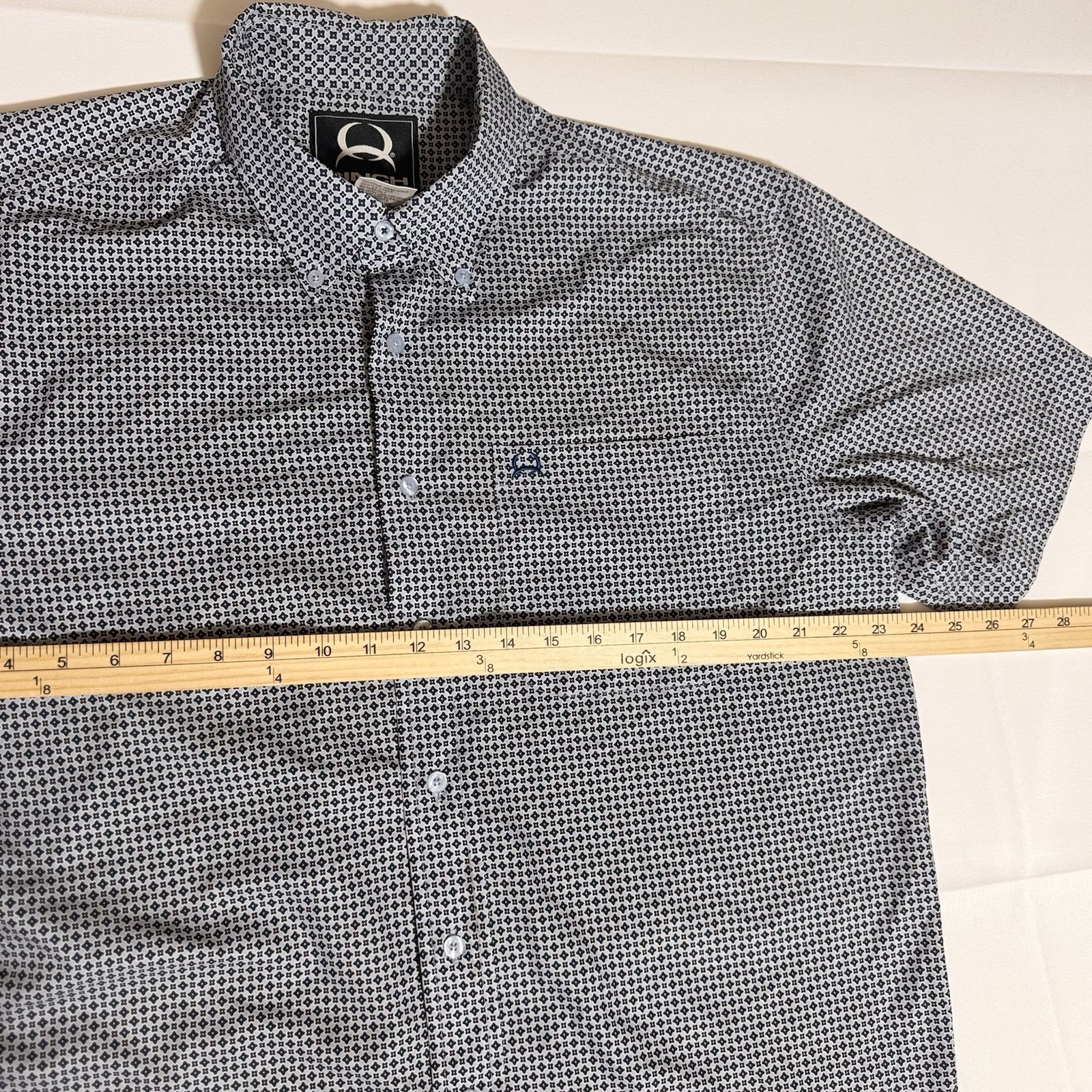 Cinch, RN155737, Geometric Pattern, Button-Down S… - image 6