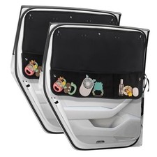 Car Sun Shade Side Window, 2 Pcs Blackout Car Window Shade for Baby Black-2pcs