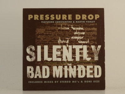 #ad PRESSURE DROP SILENTLY BAD MINDED H1 3 Track Promo CD Single along with Card S GBP 5.75