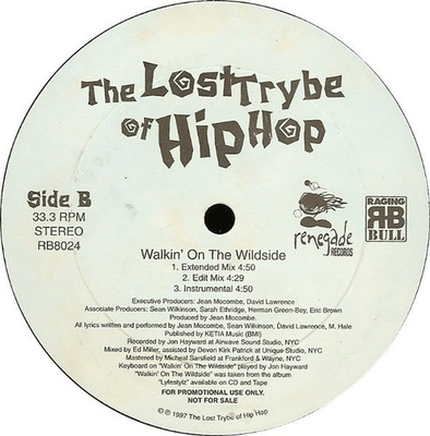 #ad The Lost Trybe Of Hip Hop Pressure Walkin#x27; On The Wildside 12quot; Maxi Promo $14.99