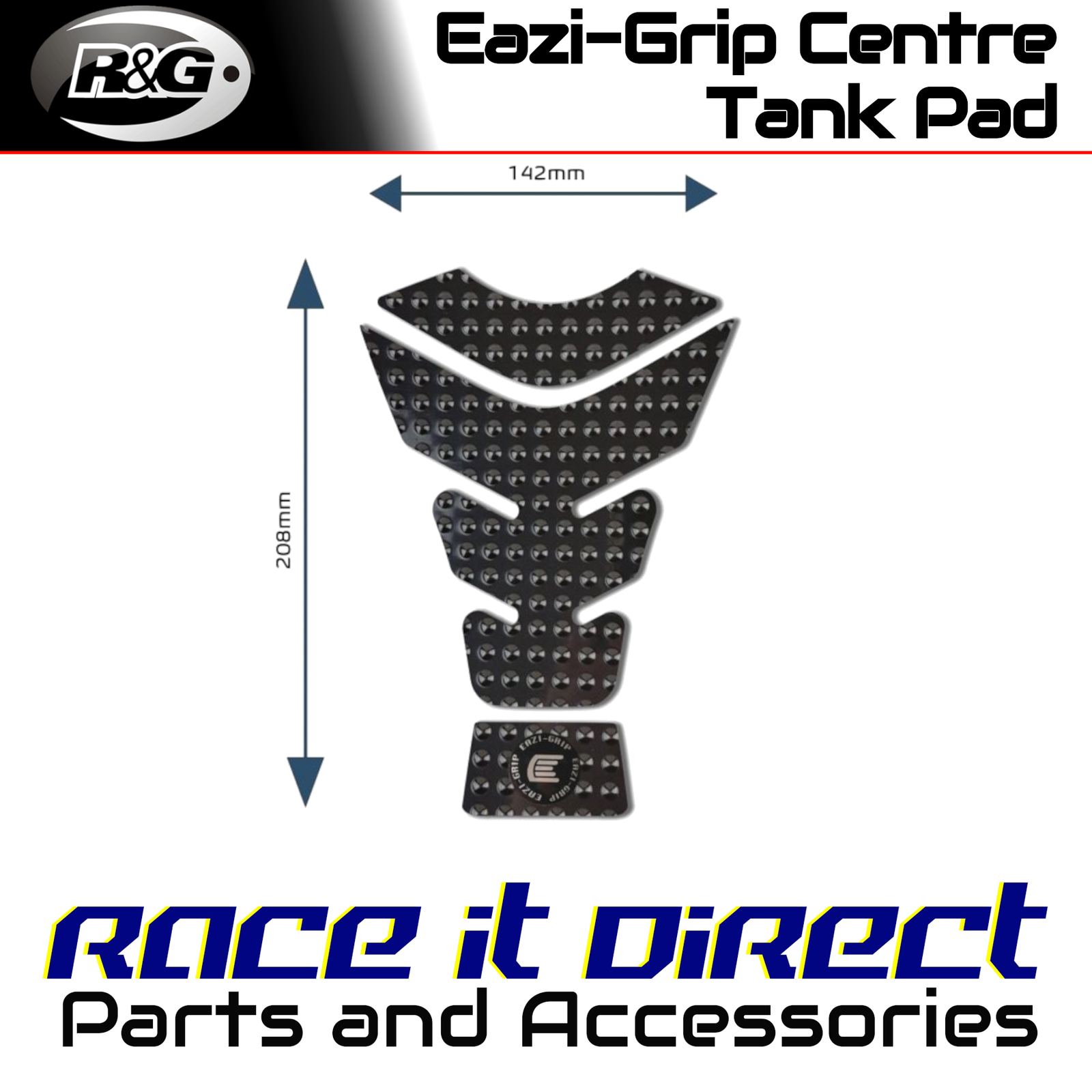 Eazi-Grip Centre Tank Pads for Harley-Davidson Street 500 2015-2018 EVO G