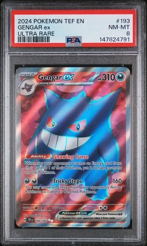 PSA 8 Gengar ex - 193/162 - SV05: Temporal Forces (TEF)