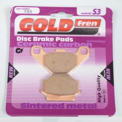Plaquette de frein Gold Fren pour Moto Kawasaki 650 KL Tengai 1989 à 1992 ARD / - Photo 1/2