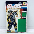 G.I. Joe Full Dusty Cardback Uncut File Card Back GI Desert Trooper ARAH