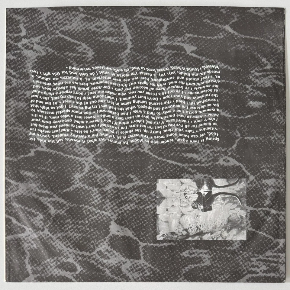 NIRVANA NEVERMIND ORIGINAL 1991 FIRST PRESSING UPSIDE DOWN MONKEY EMBOSSED CLEF - Image 4 of 4