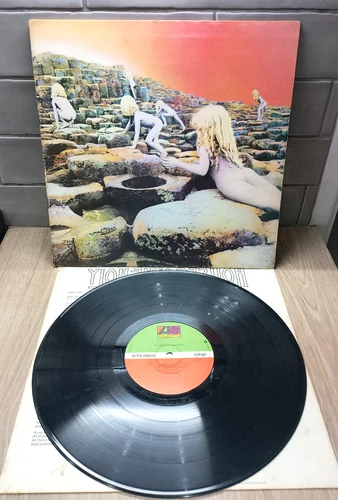 Vinyl LP  Led Zeppelin - Houses Of The Holy 1977 UK Re-issue G+/G+ Warner logo