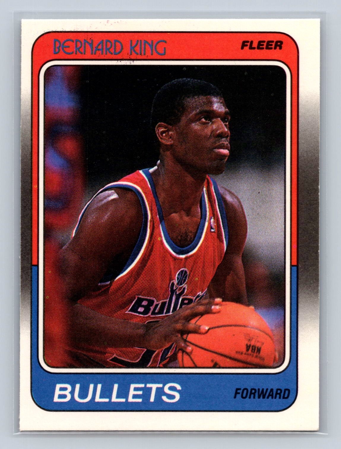 1988-89 Fleer #116 Bernard King