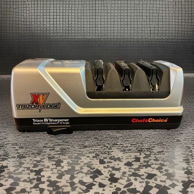 Chefs Choice Trizor Edge XV Electric 3 Stage Knife Sharpener Model 15 Edgeselect