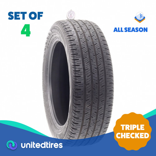 Set of (4) Used 215/55R18 Continental ContiProContact 94H - 7/32