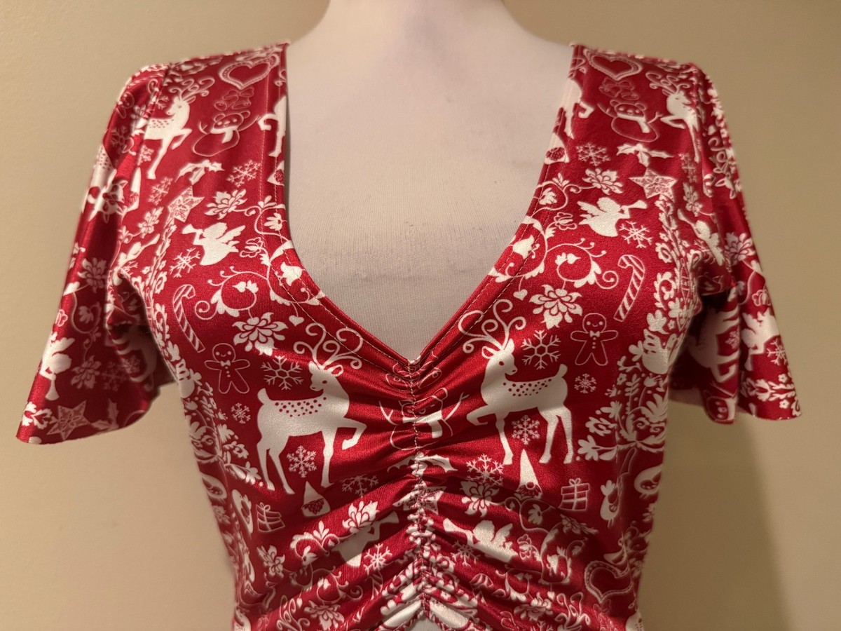 BLACK MILK Blackmilk Womens Cutout Reindeer Christmas Dress NWT - Medium |  eBay