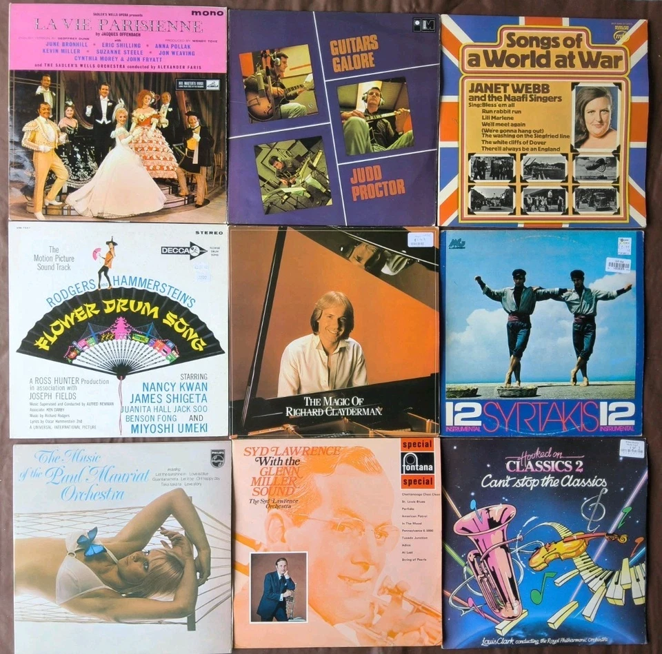 12.  JOBLOT BUNDLE:   MIXED GENRES;   59 x VINYL LP"S,   5  x  EP"s - Image 2 of 4