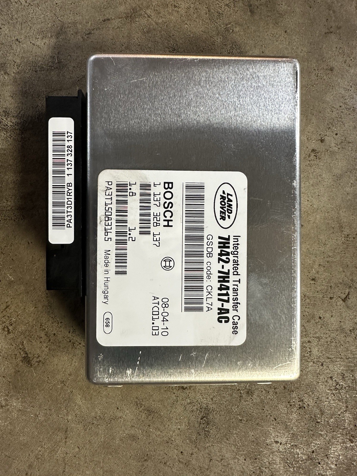 2005-2009 Land Rover Range Rover Transfer Case Control Module Replacement