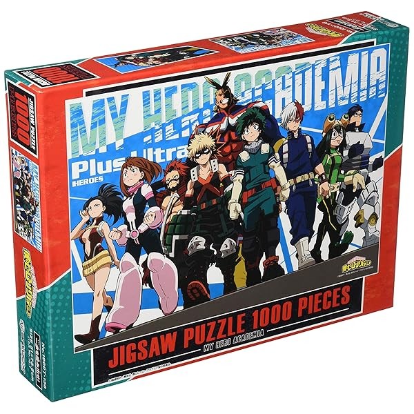 1000T Piece Jigsaw Puzzle My Hero Academia: Take a Step (51x73.5cm) Official